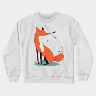 fox lover for kids and girls Crewneck Sweatshirt